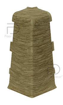 Угол наружный для плинтуса ПВХ TM Floor décor FD75, шт