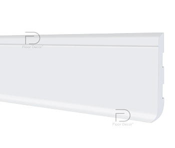 Плинтус напольный ПВХ ламин. TM Floor décor FD80 Slim 2,50м. (40 шт. в уп.), шт