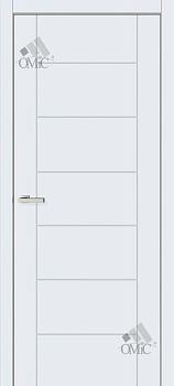 Door leaf idea I 02 primer white solid 34mm with milling, pcs.