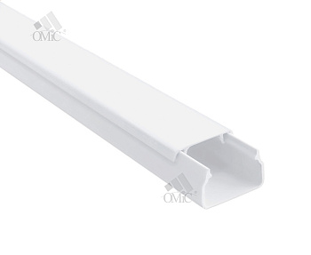 Cable channel OMiS 40x60 2,0m (12pcs/pack), pcs.
