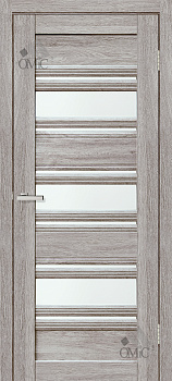 Door leaf Dora 03 (satin glass) 40mm PVC, pcs.