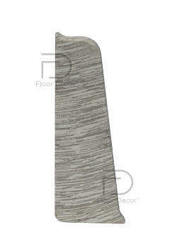 Заглушка левая для плинтуса ПВХ TM Floor décor FD75, шт