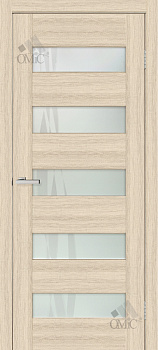 Door leaf Forte (satin pattern glass) 34mm PVC, pcs.